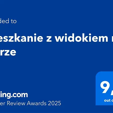 Mieszkanie Z Widokiem Na Morze Apartmán Gdyně